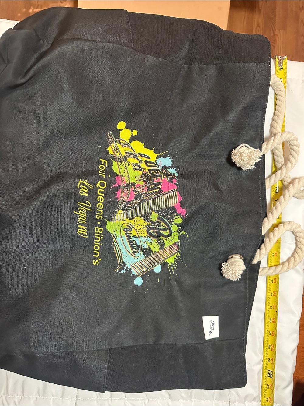 Las Vegas XL Tote Bag Rope Handle #237B